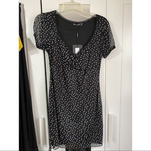 Prettylittlething polka dot dress